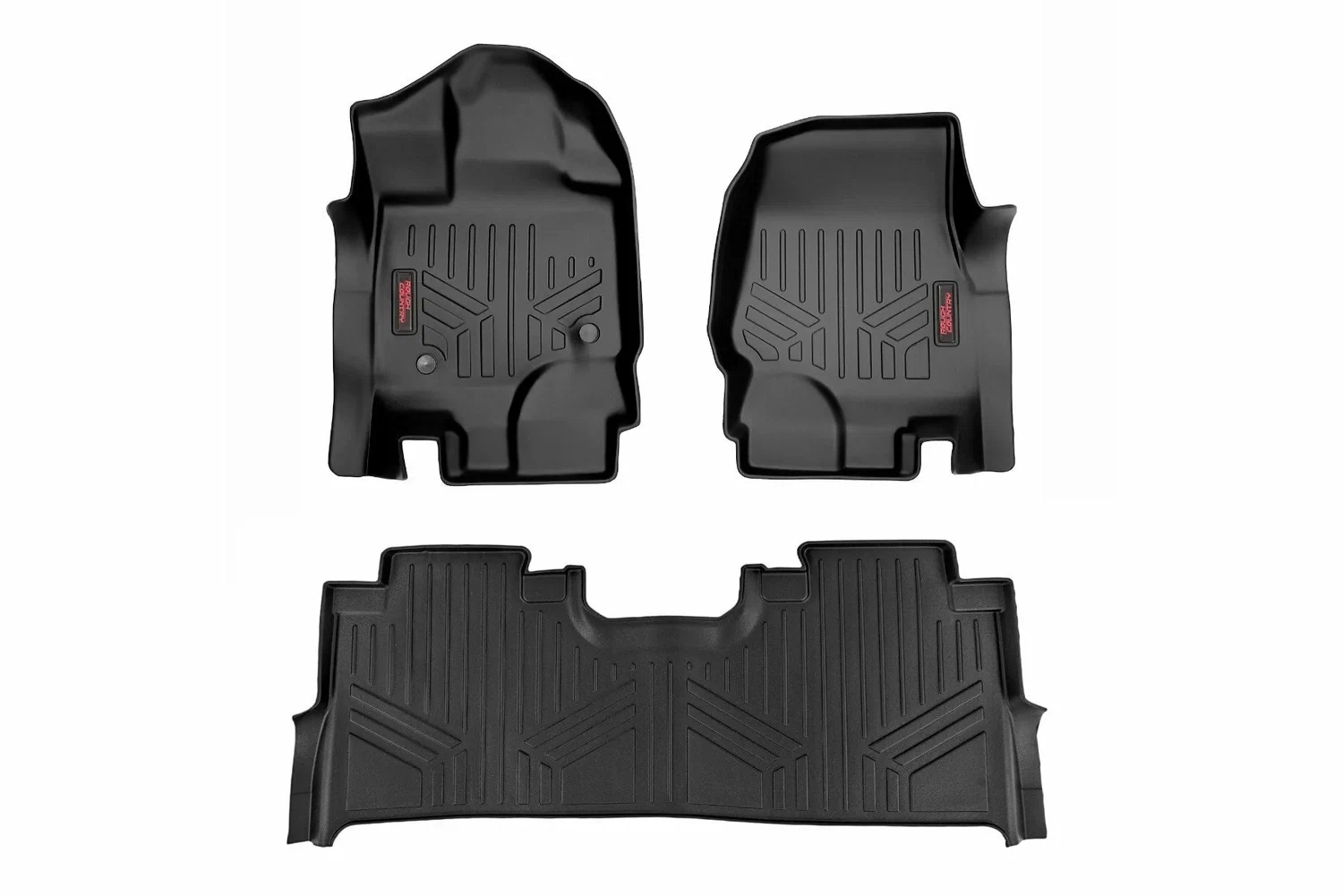 Fits Ford F-150(15-24)_Raptor(17-24) Floor Mats FR & RR FR Buckets M-51515